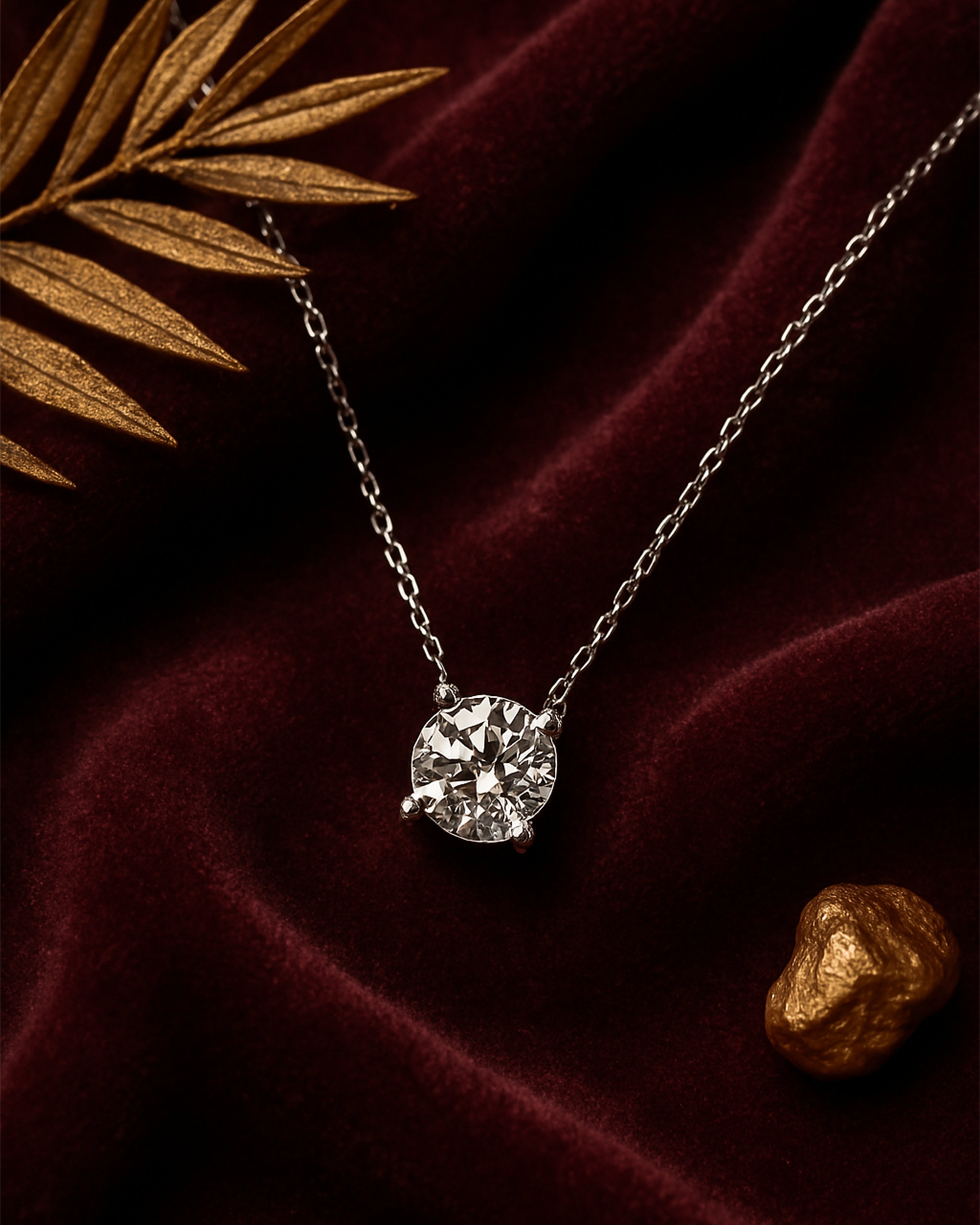 Solitaire Necklace