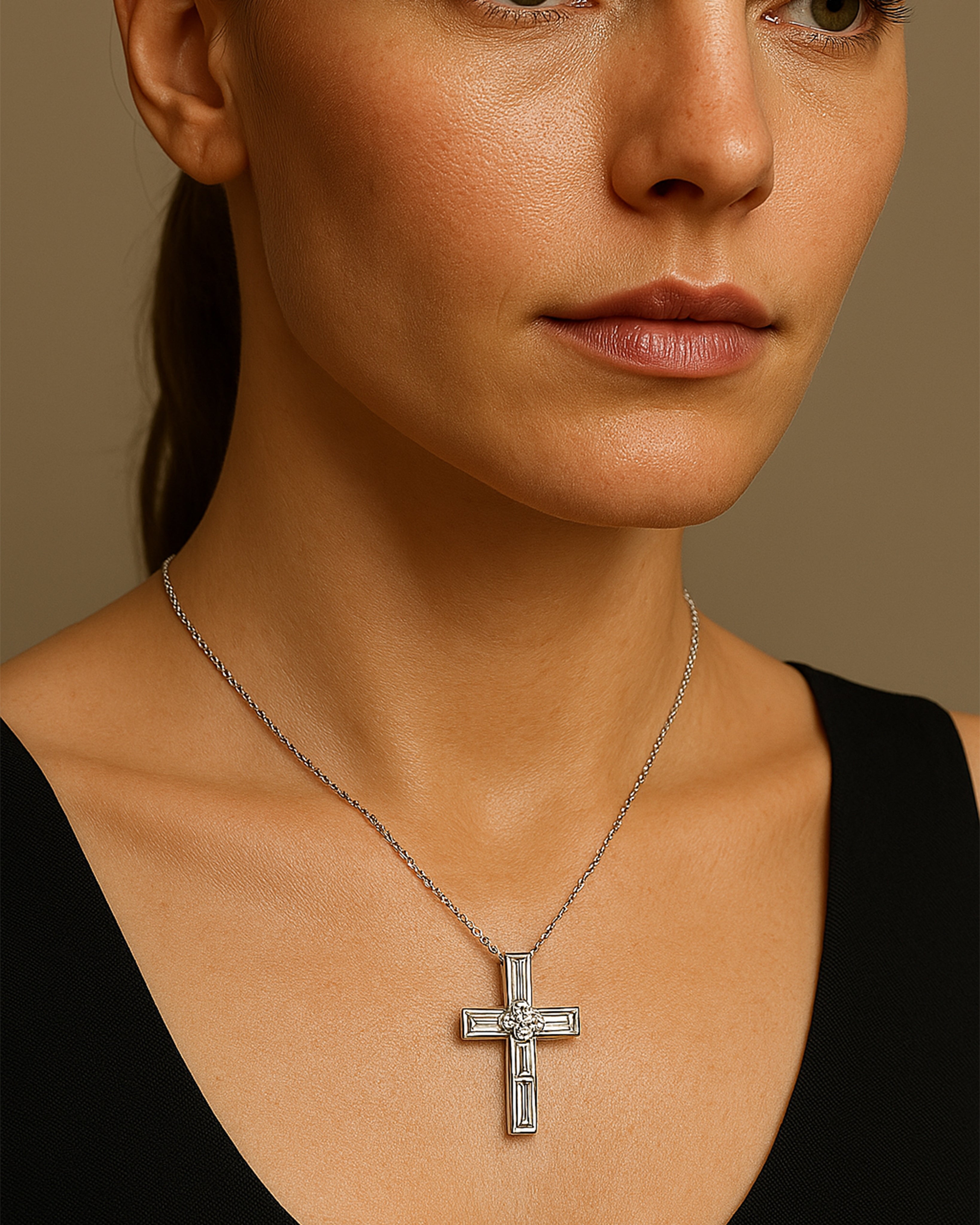 FaithGlow Cross Necklace